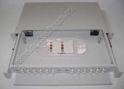 ODF khay trượt 24FO gắn Rack 19