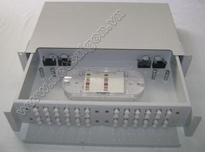 ODF khay trượt 36FO gắn Rack 19