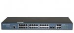 Switch Ethernet 24 Ports 10/100M, 2×10/100/1000M TX, 2×1000M TX/SFP combo ports, 1 CONSOLE (IES2228)