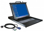 Rack KVM Switch 8 -Port 17