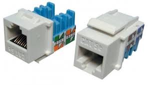 Modular Jack - ổ cắm CAT.5e Keystone Jack, Krone type