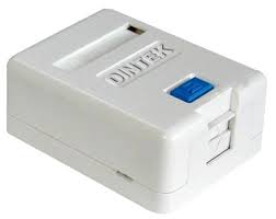 Surface mount box - ổ mạng nổi 1 port - 48 x 65 x 27mm 